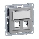 SEANO 2-fach Adapter f�r Systimax Datendosen, Farbausf�hrung