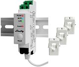 Shelly Hutschiene ''Pro 3EM 400A'' Stromz�hler inkl. 3x 400A