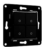 Shelly Unterputz Zubeh�r ''Wall Switch 4'' Wandtaster 4-fach