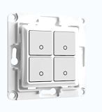 Shelly Unterputz Zubeh�r ''Wall Switch 4'' Wandtaster 4-fach
