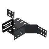 Anbau-Abzweigstck fr Kabelrinne 60x100 Stahl PES135