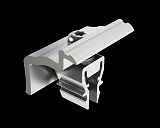 PREVARIO Endklemme 28-37 mm, blank