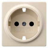 DELTA i-system, SteckdosenAbdeckung ohne Einsatz mit erh�hte