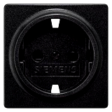 DELTA i-system, SteckdosenAbdeckung ohne Einsatz mit erh�hte