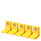 Berhrungsschutz fr freie Anschlsse gelb