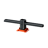 End- und �bergangst�lle M20/25mit Fl�gel