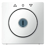 Q.x Zentralst�ck f�r Jalousie-Schl�sselschalter pw samt