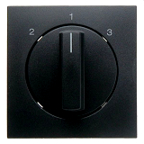 S.1/B.x Zentralst�ck f�r 3-Stufenschalter anthrazit matt
