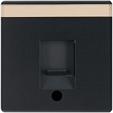 Q.x Zentralst�ck mit Staubschutz- schieber f�r Module,