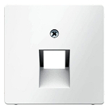 Q.1 Zentralst�ck f�r Datendose1fach, pw samt