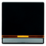 Q.x Wippe mit Linse und Beschrif- tungsfeld, anthrazit samt