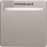 Q.x Relais-Schalter mit Zentral- st�ck f�r Hotelcard,