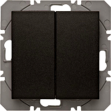 KNX-Funk S.1/B.x Wandsender 2fach flach quicklink anthrazit