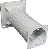 Elektroinstallationsdose f�r ged�mmte Fassaden