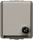 Siemens 5UB4714 Delta Flche Steckdose 1fach+Schloss