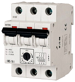 Motorschutzschalter 3pol. 4,00-6,30A