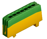 Schutzleiterklemme PE7-F2 gr�n