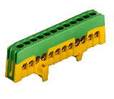 Schutzleiterklemme PE12-F2 grn