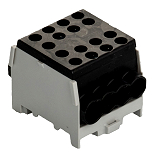 Hauptleitungsab. HLAK 35-1/6 M2 schwarz