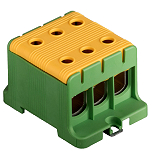 Universalklemme UK 95/3 PE gr�n-gelb