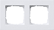 Abdeckrahmen 2f flach Gira E2Reinwei�