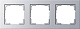 Abdeckrahmen 3f Gira E2 F Alu