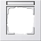 Abdeckrahmen 1f BSF Gira E2 Reinwei� m