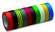 Universal-Isolierband Regenbogen-Pack 10 Farben 15x10