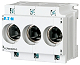 Neozed-Sockel D02 63A 3P, m.Haltefeder D01 EATON FCFBD02DI-3