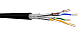 Erd-Datenkabel Kat.7 S/FTP 4x2xAWG23/1 LSHF 100m DRAKA UC900 SS23 C7 S/FTP 4P PE 100RW