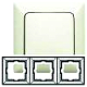 Legrand Rahmen 3-fach Creo mandelwei� 776 003 2 St�ck