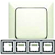 Legrand Rahmen 4-fach Creo mandelwei 776 004