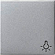 GIRA 328526 Wippe, mit Symbol "Licht'' - alu