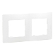 Legrand 665002 Niloe Rahmen 2-fach Farbe: Ultrawei