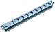 19'' Steckdosenleiste 1HE 8f ALU RAL7035 m. �SS
