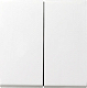 GIRA 329527 Serienwippen f�r Wippschalter und Taster - Reinwei� matt