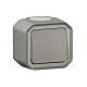 Legrand 069711L Plexo New FRAP Wechselschalter 10 AX, Steckklemmen, IP55, IK08, Grau