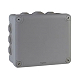 FR-AP-Abzweigdose 12-Kabeleinf�hrungen IP55 175x150x80mm