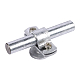 Stangenhalter m. Abdeckbund ZG m. Innengew. M8 f. Rd 16mm St DEHN 275116