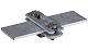 FLACHBANDHALTER F.FL 30MM ST/T
