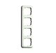 Busch & Jaeger 2514-212 Rahmen 4fach, wei�