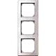 MERTEN 478319 M-SMART-RAHMEN, 3FACH POLARWEISS, GL�NZEND