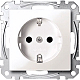 MERTEN MEG2301-0419 SCHUKO-STECKDOSE POLARWEISS, MAT