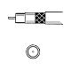 Koaxkabel 'Mini' 0.7/2.9/4.3mm,Spule 100m