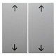 S.1/B.3/B.7 Serienwippe mit Symbol f�r Gruppentaster, BERKER