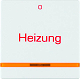 Q.x Wippe f�r Heizungs- notschalter polarwei� samt