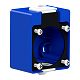 Aufputzgeh�use f. Anbaudose 50x50mm (blau)