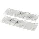 Leerplatzabdeckung f�r 45 MM Ausschnitte, verriegelbar, 2 x