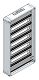 AP-Installations-Flachverteiler, 110TE o.RW, B565xH1055xT130