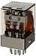 Steckrelais, 3 W 10A, Spule 400VAC